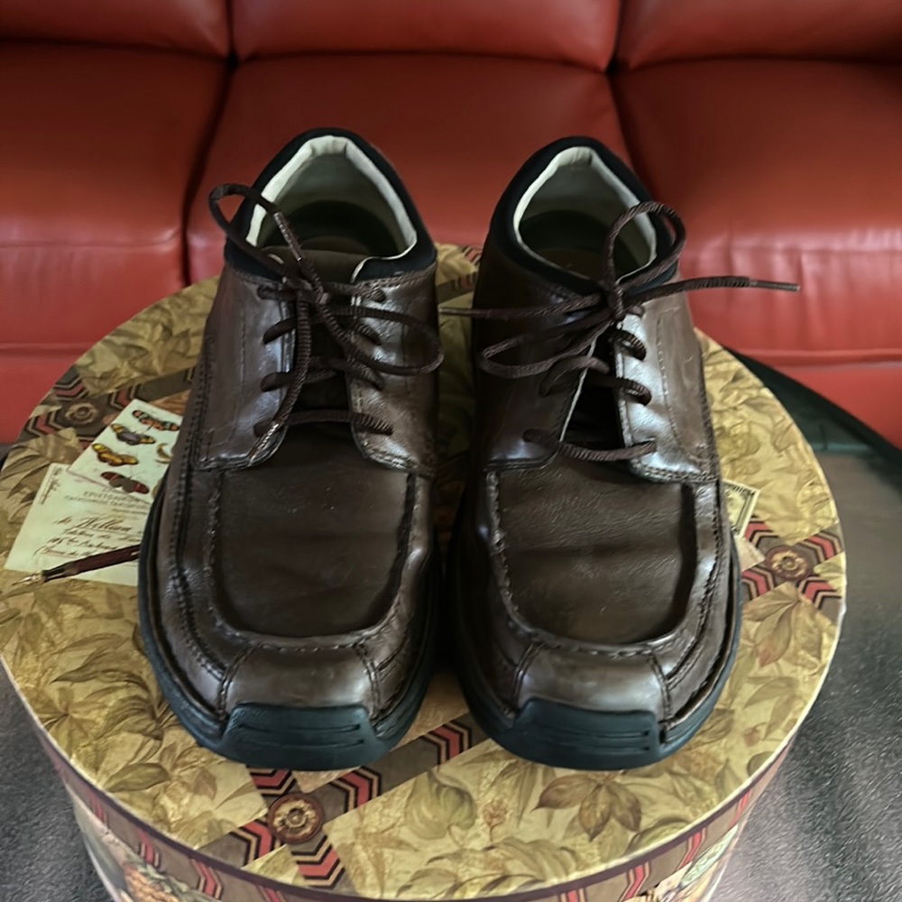 Men’s Brown Timberland Shoes, Gently Worn, Size 11 Med.
